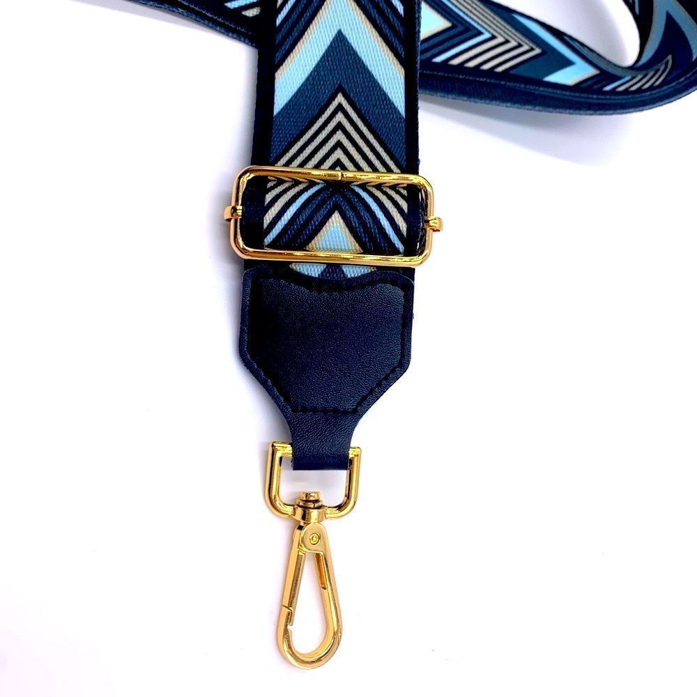 Cool Blue White Chevron Pattern Replacement Adjus… - image 2